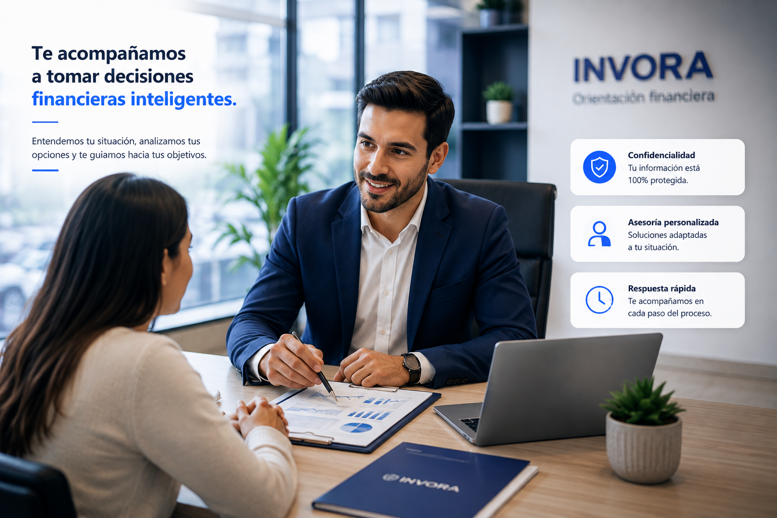 Asesoría financiera personalizada INVORA